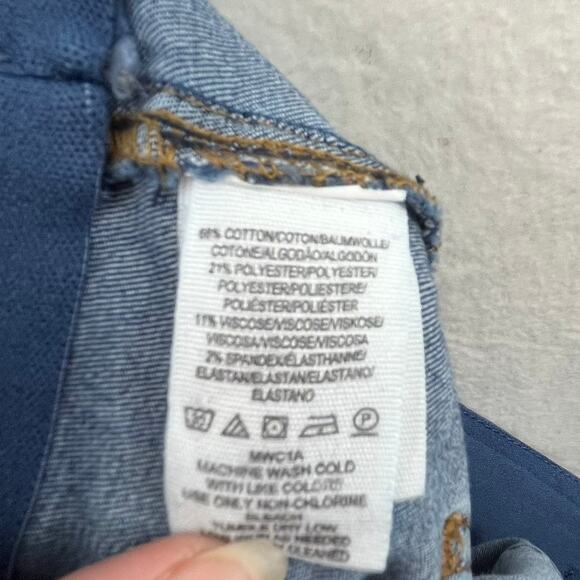 Free People, Pull On Stretch Flare Leg Denim Blue Jeans, Women's 28R - Picture 8 of 13